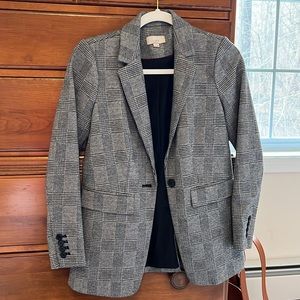 Plaid blazer